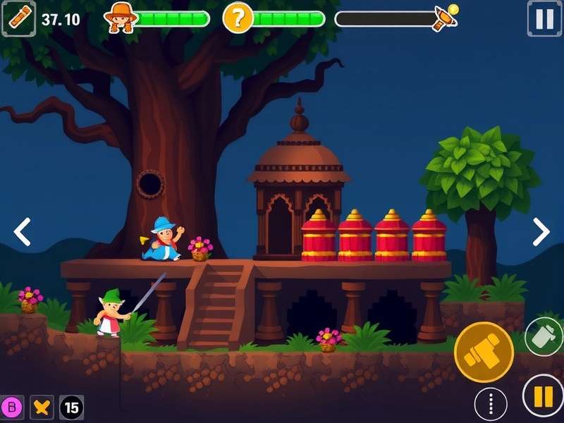Pixel Wonders India Gameplay Screenshot